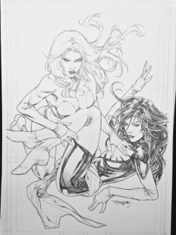 comicbookwomen:  Emma and Phoenix-Stephen Segovia