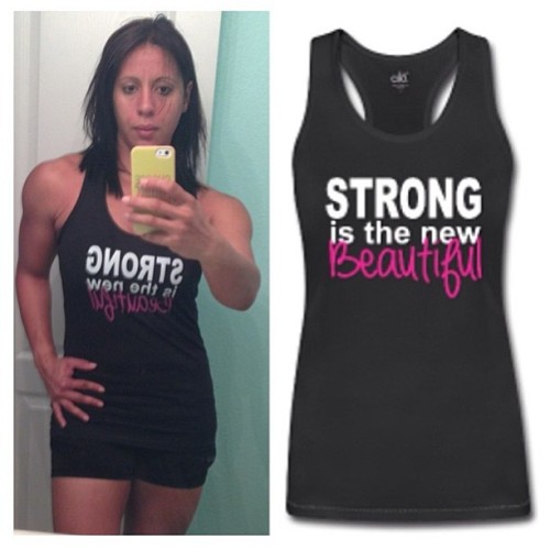CHECK OUT the SPECTACULAR @caramelbl #rockinsgc gear&hellip; STRONG is the NEW BEAUTIFUL tank&hellip