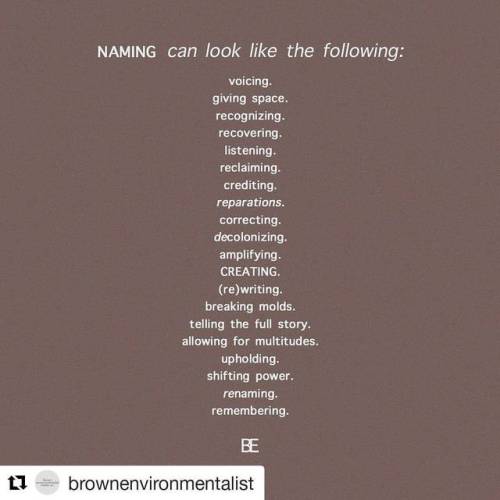 #Repost @brownenvironmentalist (@get_repost)・・・Happy Monday y’all. Let’s start off the week with the