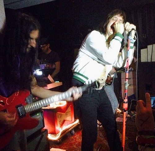 racingsunbeams:Julian + The Voidz play “secret show” at Brooklyn’s Shea Stadium 9/22Impose Mag