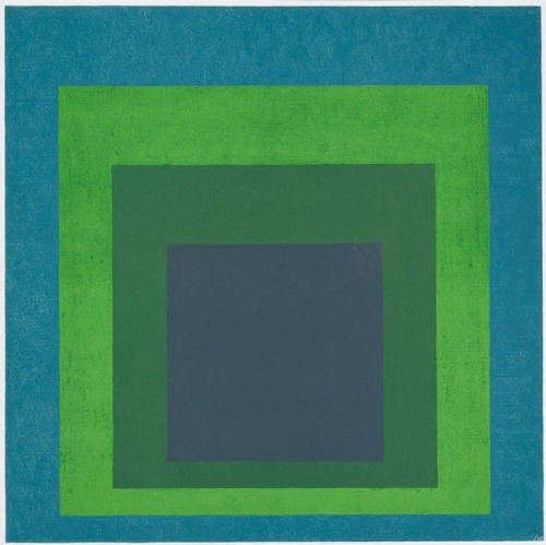 Josef Albers, Homage to the Square: Soft Spoken, 1969. Oil on Masonite. © 2011 The Josef and Anni Al