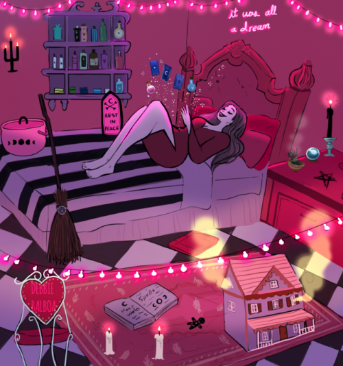 Witchy room commission 