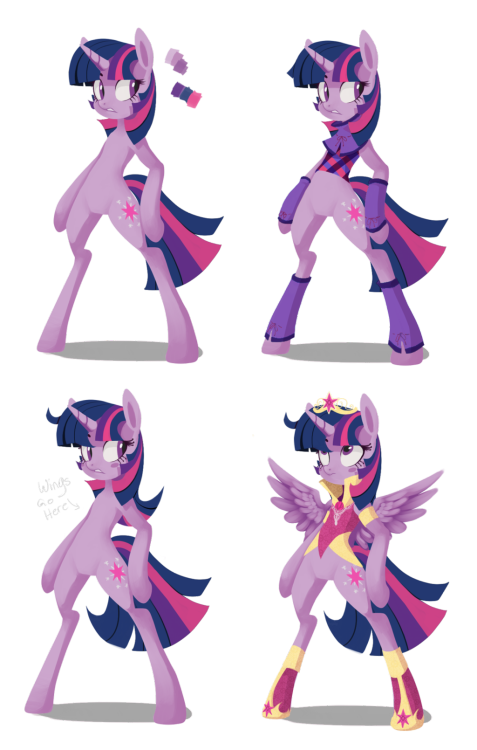 mylittleponyoficialg4:  Twilight Design Concepts by HanabiTaihou 