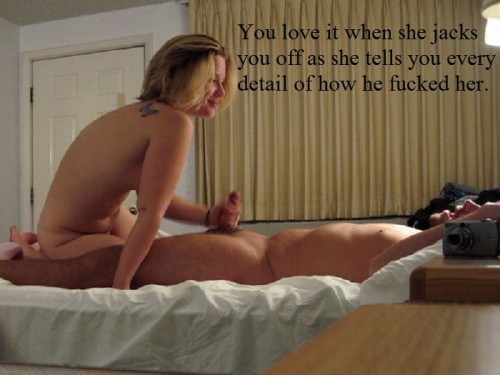 cuckoldhotwifecaptions: mmmm82: Agreed Love! Absolutely!