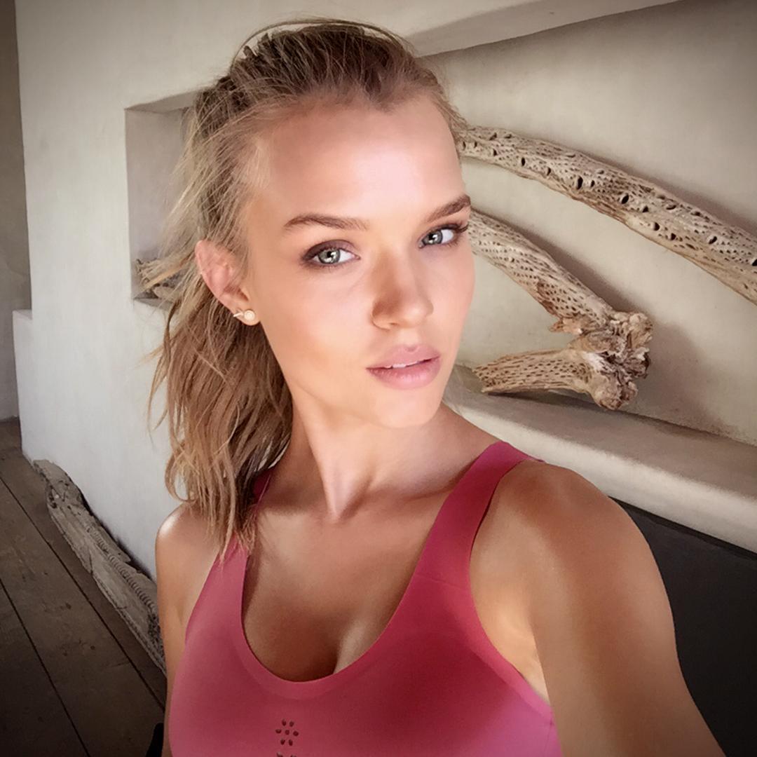 joskriverdaily:  Josephine Skriver on set for Victoria’s Secret.