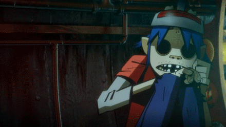 dork-larue:2D’s nervous finger twitching appreciation post
