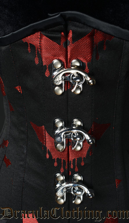 gothiccharmschool:  draculaclothing:  Bat Corset  Um. Um. I THINK I NEED THIS.