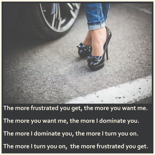 wmshakespeare:  ladylocksluv:The never ending cycle of chastity, tease and denial.