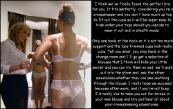  The next time you buy yourself a bra, you