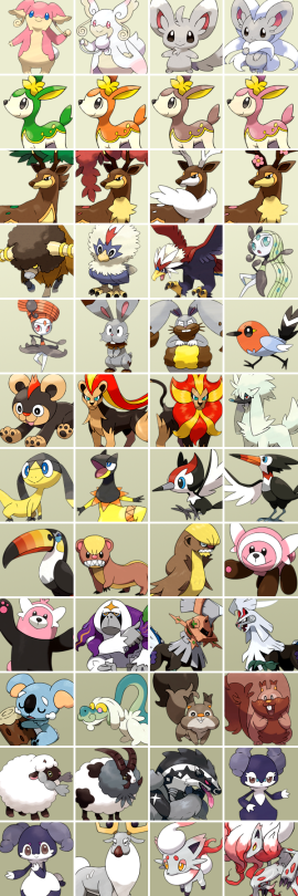 Sex lauraperfectinsanity:All Pokémon for each pictures