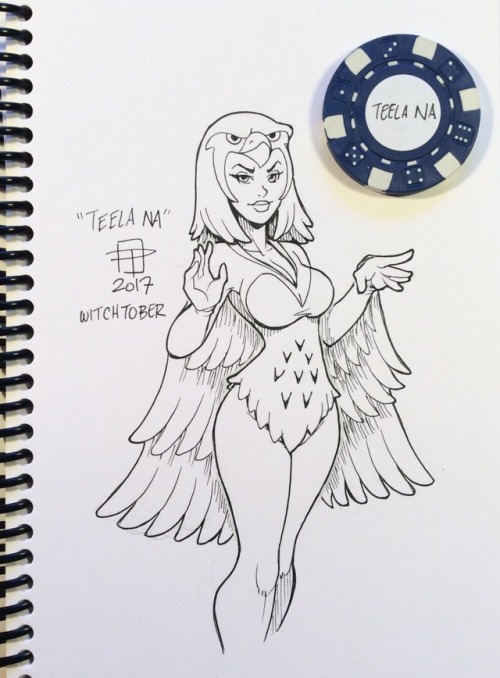 callmepo:Witchtober day 5: Teela Na (The adult photos