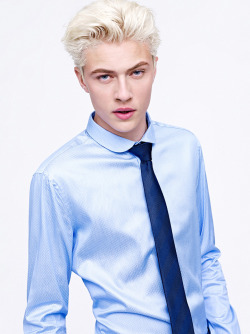 homme–models:  Lucky Blue Smith //