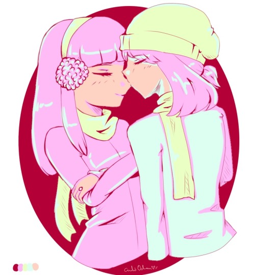 galaxysapphirequeen: I had to, okay? I thought that making a palette would not work out (it’s 