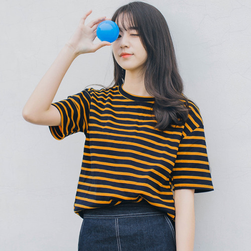 striped t-shirt