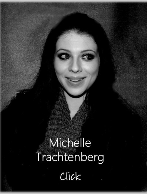 Michelle Trachtenberg fake(it is in black & white)