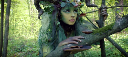 szklane-domy:Nature Goddes makeup by Noemi is amazing | source | Noemi’s yt channel