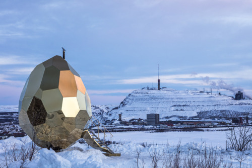 archatlas: Solar Egg in Kiruna In response to a commission from Riksbyggen, Bigert &amp; Bergstr