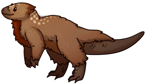 copper-skulls:a kulindadromeus… that was only supposed to be a quick sketch before designing 