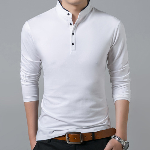 T-shirts Algodão | Full Sleeve | Solid Color | Cotton