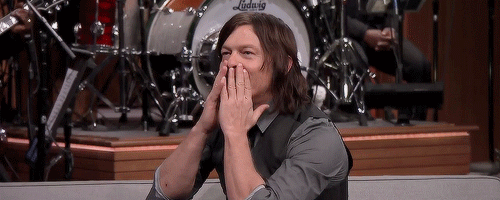 bethkinneysings:  Norman Confused Reedus during The Tonight Show Starring Jimmy Fallon on January 13, 2016 