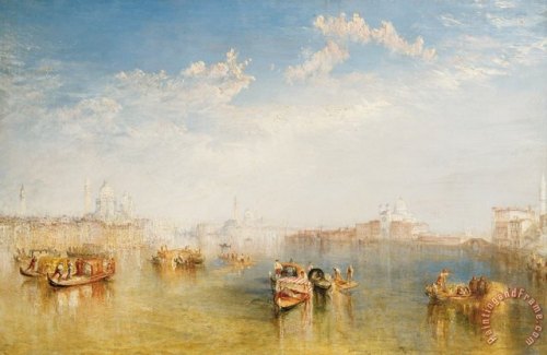 laclygrantham:Joseph Mallord William Turner, R.A. (English, 1775-1851),  Giudecca, La Donna della Sa