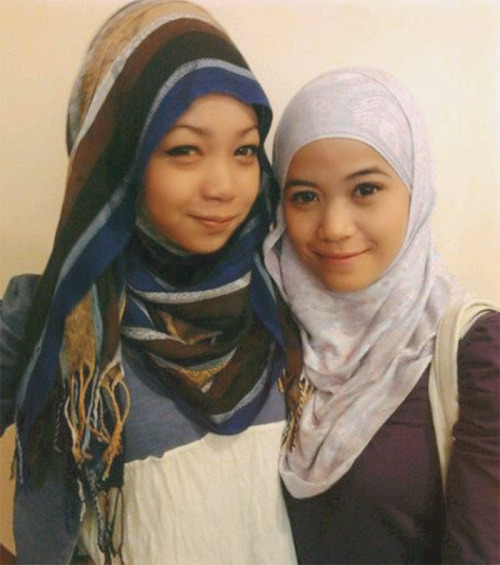 tudunglancap:  Awek-awek tudung lesbi yg manis