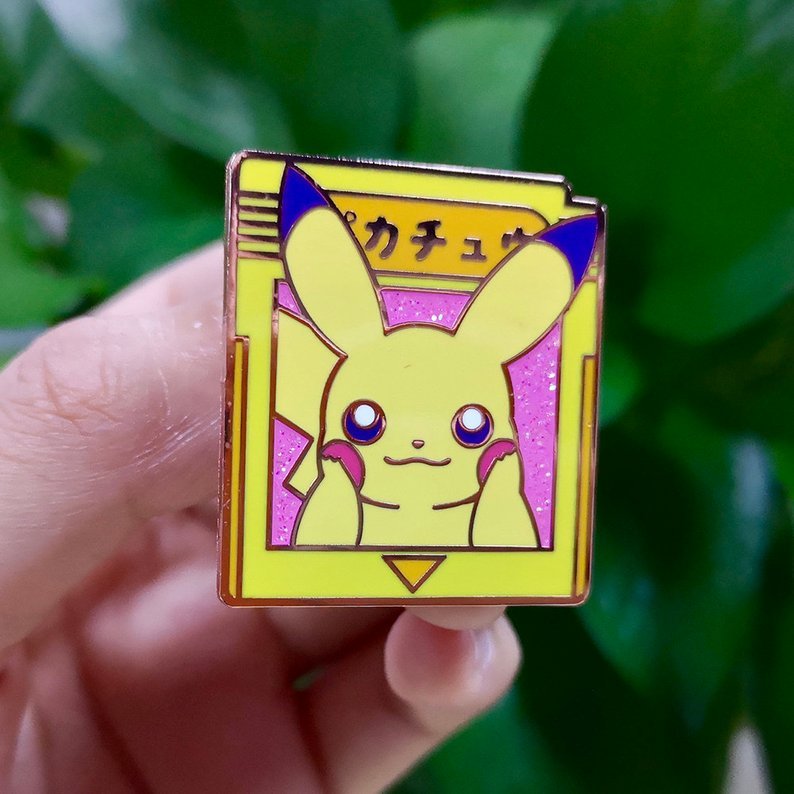 retrogamingblog:  Starter Pokemon Gameboy Cartridge Pins made by artbyreid