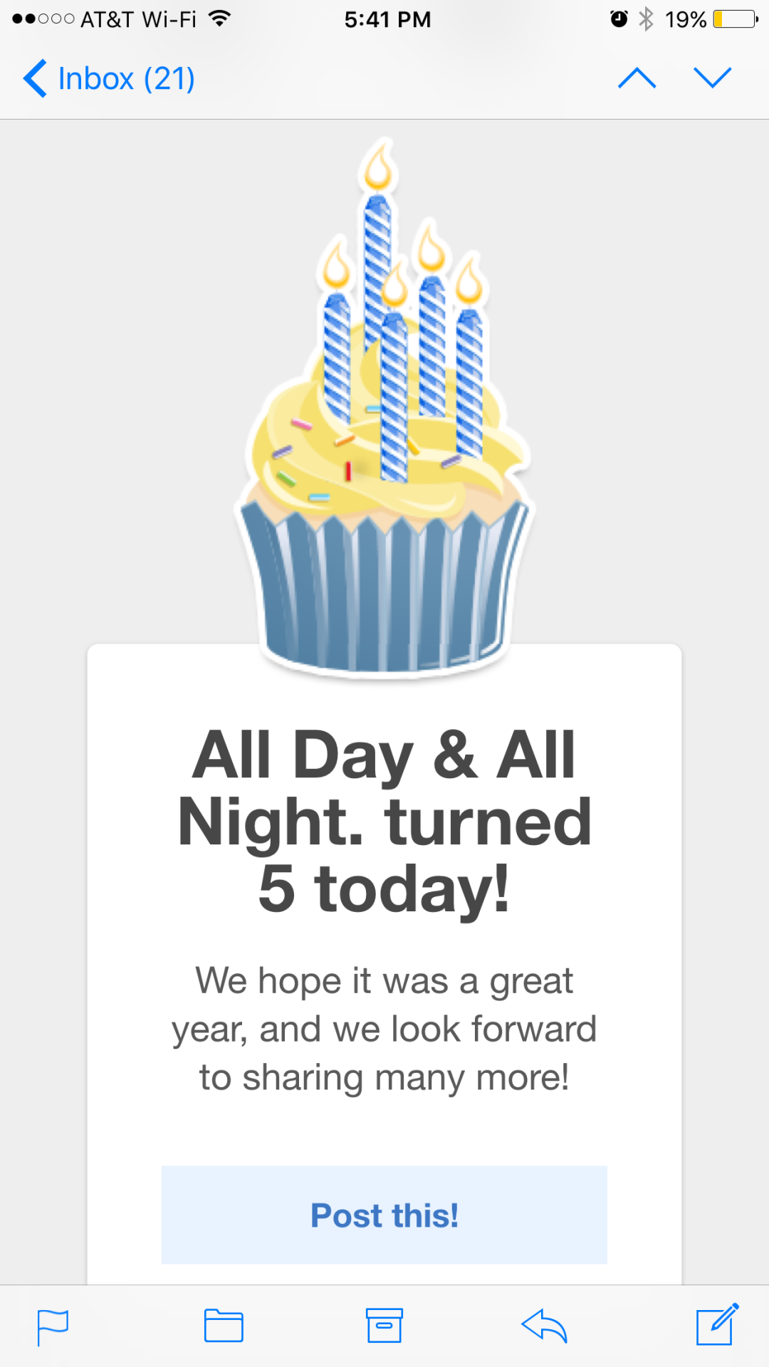 I turned 5 today y'all, how fucking COOL! 😁😭🤔