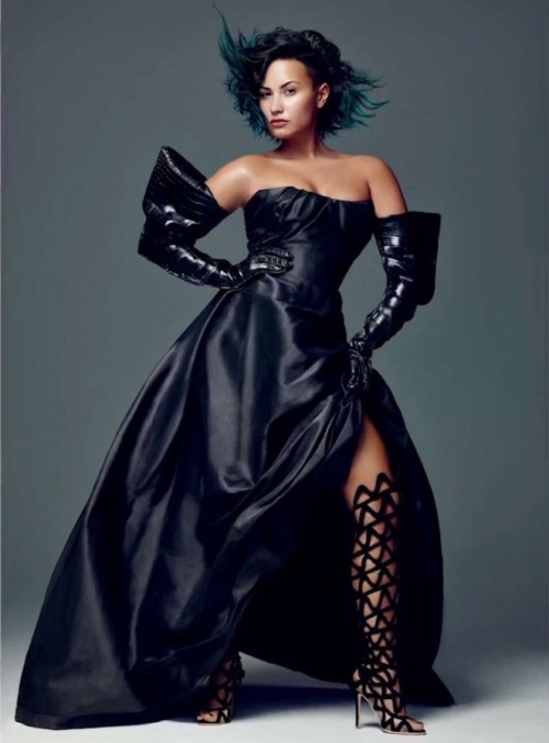 Porn photo Demi Lovato -Allure Magazine. ♥  Fierce.