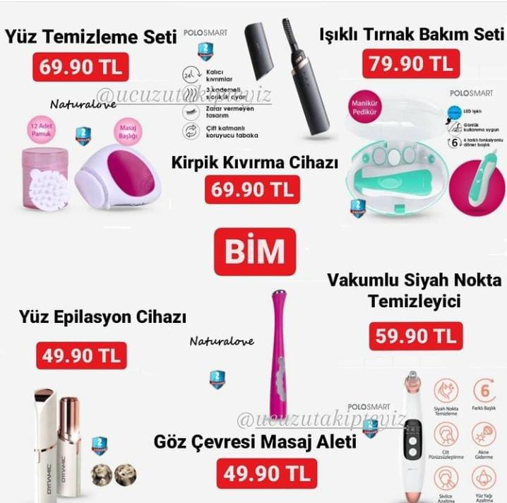 24 Aralık Cuma günü Bim'e...