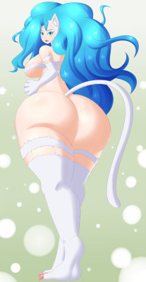 sliceofppai:  Felicia butts commission :&gt;