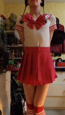 New Schoolgirl Outfit (Part 1)Also, for those