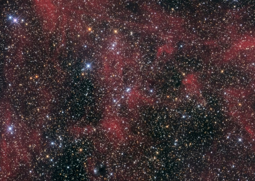 Open Cluster with Nebulosityjs