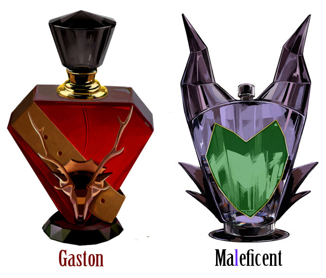 ca-tsuka:  ca-tsuka:“Disney Villains Perfume” by japanese artist Ruby Spark.