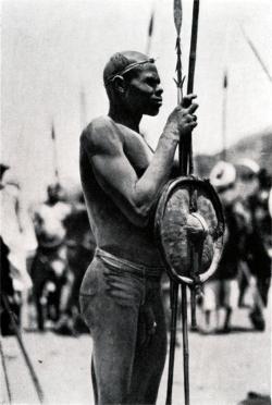 Sudanese Nuba man. Via Collection of Old