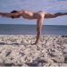 XXX butt-boys:He does naked morning yoga every photo