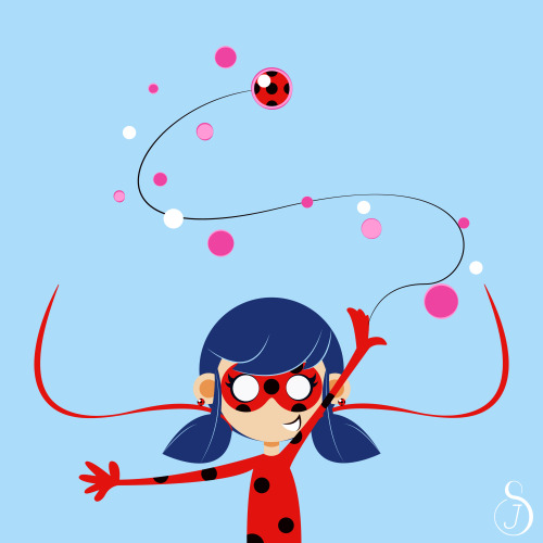 Having a rough day so have a Miraculous Lady to bring some good cheer and luck to your dash and mine