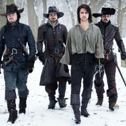      I’m watching The Musketeers  