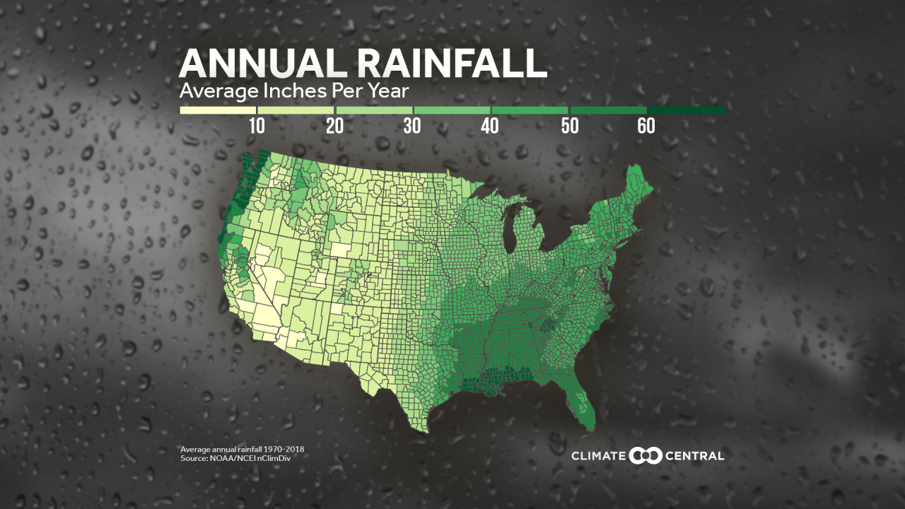 Annual Rainfall In The Contiguous United States Maps On The Web D8b852779f931bb75cd834f9ddd7aea8364a8ea7