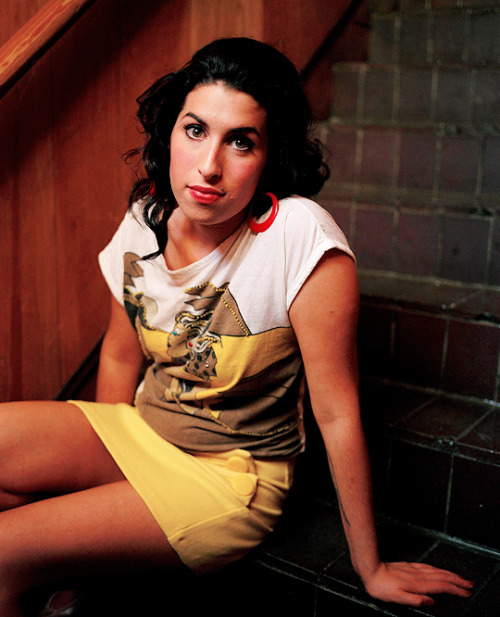 Amy Winehouse photographed in 2003