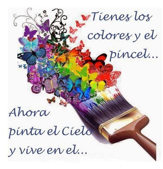 Positiva... Psicología! — Tienes los colores y el pincel… Ahora pinta el...