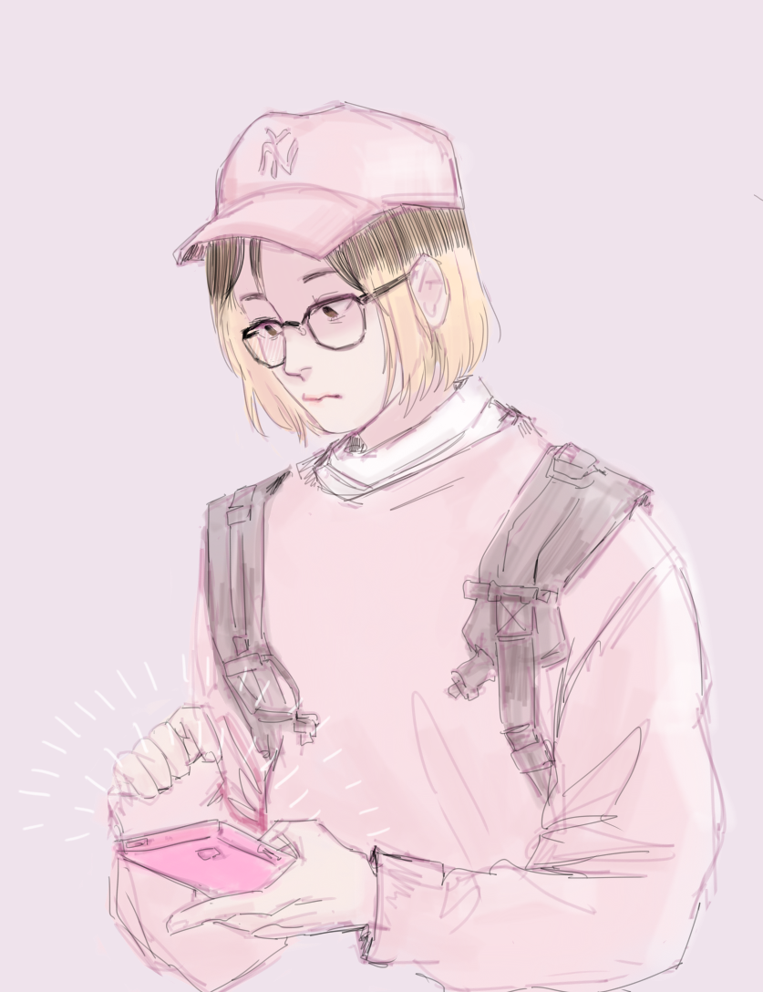 gothpreteen:  drawing characters in random street fashion is really relaxing to be
