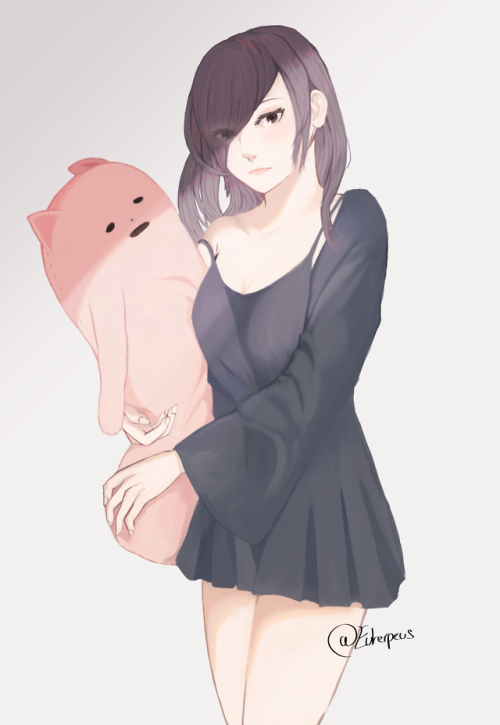 euterpeus:  euterpeus: Still wonder if she kept that weirdo plush of hers  ( ´⌓｀)