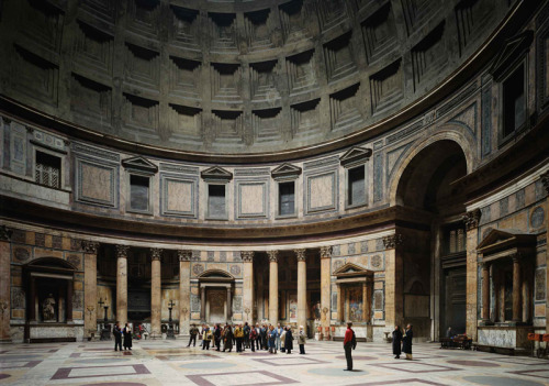 nereiids:PantheonRome 1990Thomas Struth
