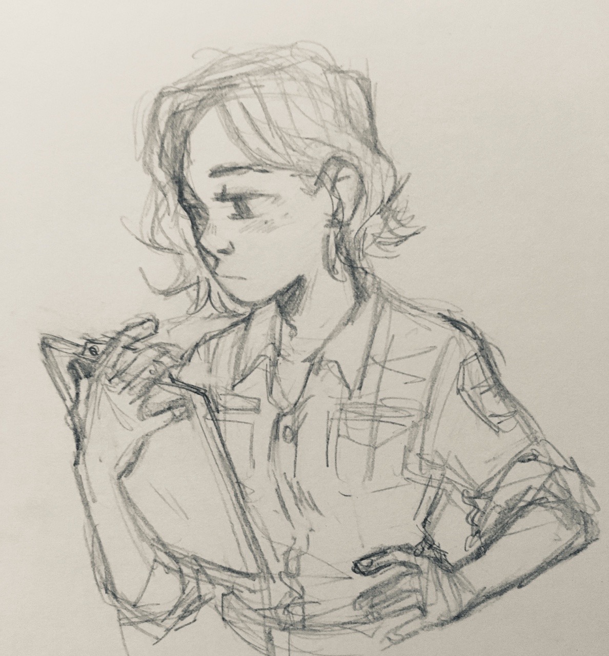 oliviajoytaylor: I haven’t drawn Nicole haught in a long time and it shows  