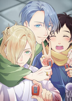 Miss-Cigarettes: Yuri!!!On Ice || 哂西 [Pixiv] || Weibo※Permission To Upload