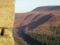 View from the ruins of Skelton Tower.