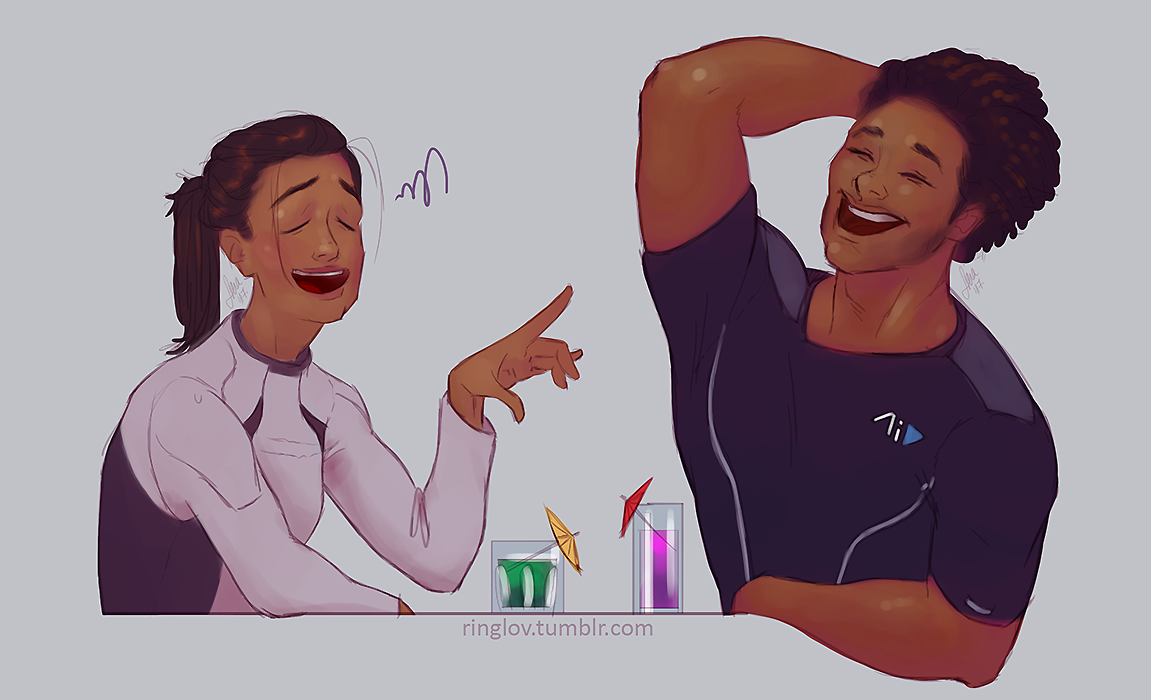ringlovdraws: Some character studies of my Ryder that I’ve done over the past couple