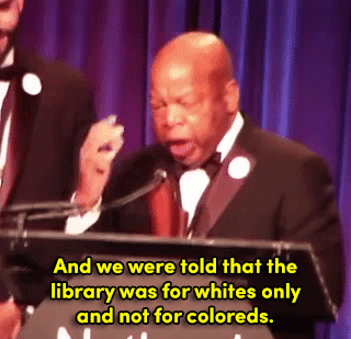 bookporn: the-movemnt:  Rep. John Lewis wins National Book Award 60 years after he