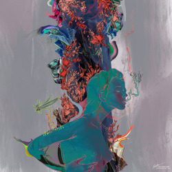 archann:  Archan Nair - New Illustration titled “ Beneath the Air “ Website // Facebook // Instagram 